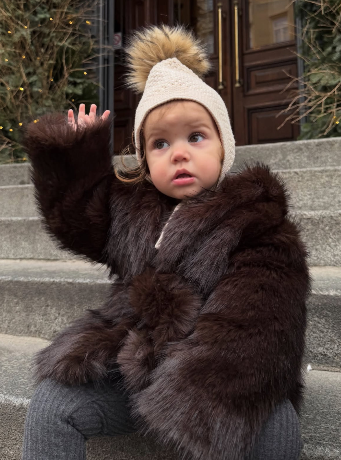 Brown Fur Mini